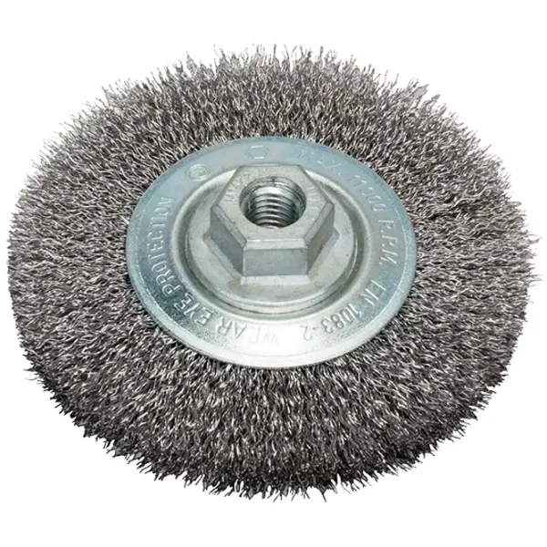 Щетка дисковая из гофрированной проволоки Proline 32520 100 мм photo 1 Щетка дисковая из гофрированной проволоки Proline 32520 100 мм photo 1