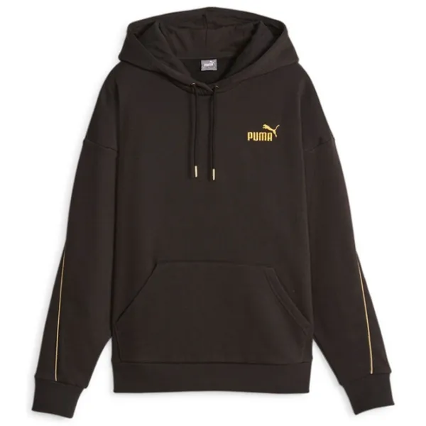 Толстовка для женщин Puma Ess+ Minimal Gold Fl Всесезонные/ Черный photo 1