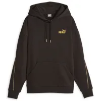 Hanorac pentru femei Puma Ess+ Minimal Gold Fl All-season/ Black