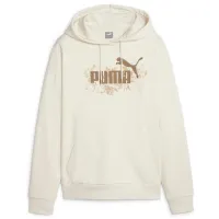 Hanorac pentru femei Puma Ess+ Floral Vibes Fl All-season/ Beige