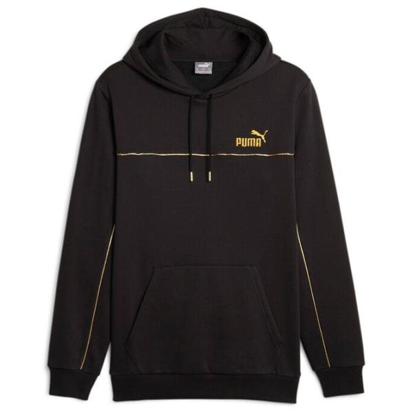 Толстовка для мужчин Puma Ess+ Minimal Gold Fl Прямой/ Черный photo 1