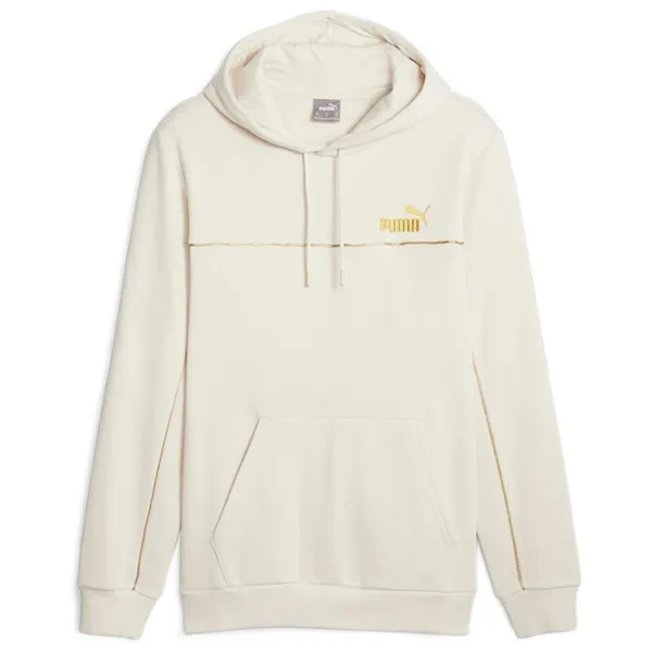 Толстовка для мужчин Puma Ess+ Minimal Gold Fl Прямой/ Белый photo 1