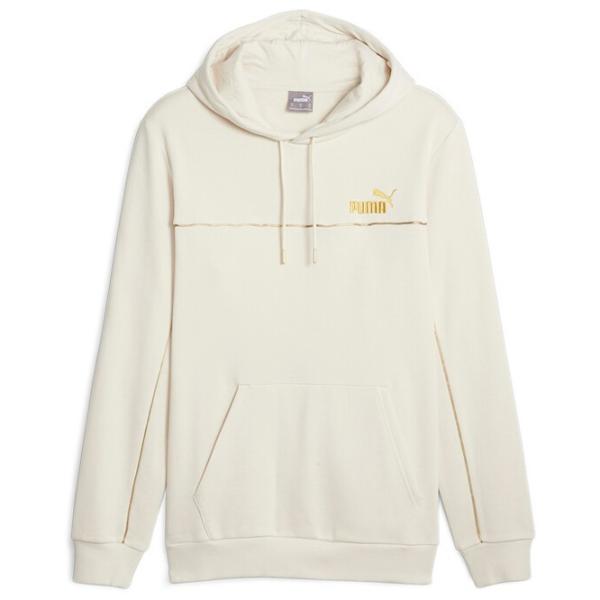 Толстовка для мужчин Puma Ess+ Minimal Gold Fl Прямой/ Белый photo 1