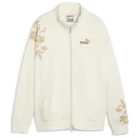 Толстовка для женщин Puma Ess+ Floral Vibes Track Fl Всесезонные/ Бежевый