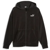 Hanorac pentru femei Puma Ess Elevated Fz All-season/ Black