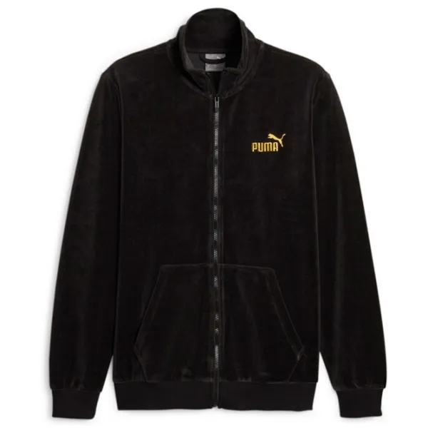 Толстовка для мужчин Puma Ess+ Minimal Gold Velour Track Jacket Прямой/ Черный photo 1 Толстовка для мужчин Puma Ess+ Minimal Gold Velour Track Jacket Прямой/ Черный photo 1