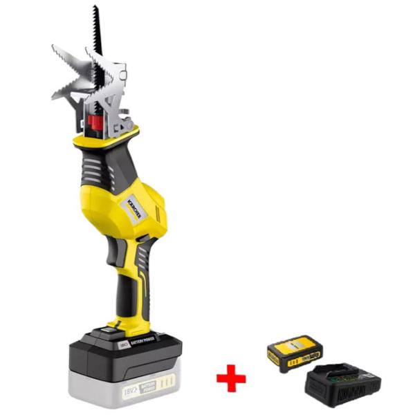 Fierăstrău sabie KARCHER 1.445-330.01 PGS 4-18 Battery + Kit Yellow photo 1