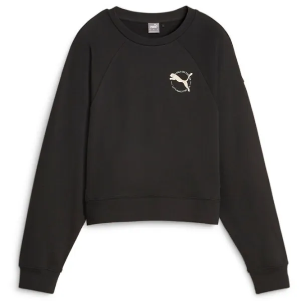 Hanorac pentru femei Puma Better Sportswear Crew Tr Black photo 1