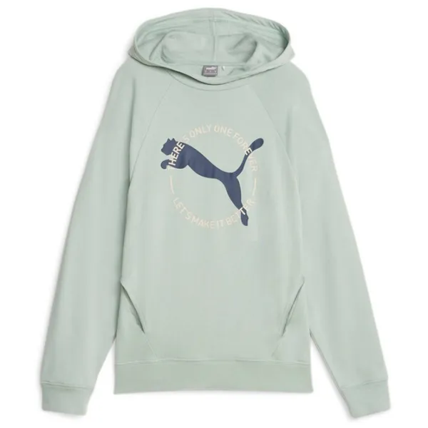 Толстовка для женщин Puma Better Sportswear Tr Осень - Зима/ Зелёный photo 1