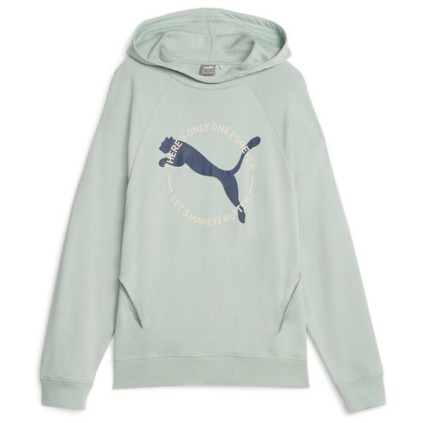 Толстовка для женщин Puma Better Sportswear Tr Осень - Зима/ Зелёный photo 1