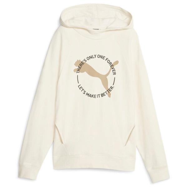 Hanorac pentru femei Puma Better Sportswear Tr Toamnă - iarnă/ Beige photo 1
