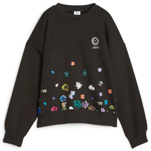 Hanorac pentru femei Puma X Liberty Crew Fl All-season/ Black photo 1