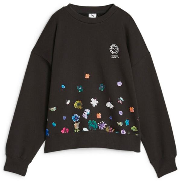 Hanorac pentru femei Puma X Liberty Crew Fl All-season/ Black photo 1