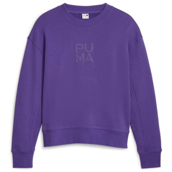 Толстовка для женщин Puma Infuse Crew Tr Осень - Зима/ Фиолетовый photo 1