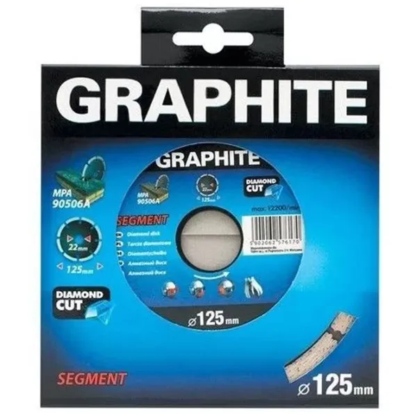 Disc diamantat segmentat Graphite 3650  photo 1 Disc diamantat segmentat Graphite 3650  photo 1