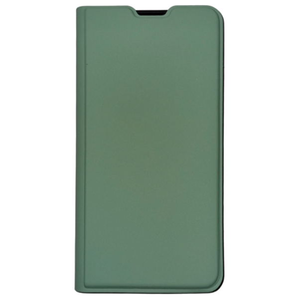 Чехол для смартфона Xiaomi Redmi Note 13 EVO/ Чехол книжка/ Экокожа/ Светлый Зелёный photo 1