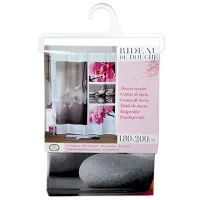 Perdea de duș Tendance Lou 200 x 180 cm/ Poliester/ White