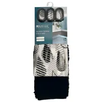 Set perdea de duș Bathroom Solutions 39585 180 x 180 cm/ PEVA/ Multicolor