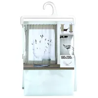 Шторка для ванной Tendance Birds 200 x 180 см/ Полиэстер/ Белый