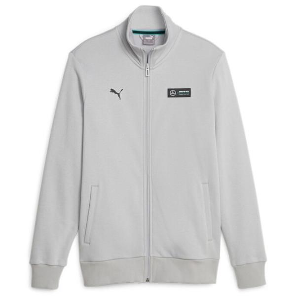 Hanorac pentru bărbați Puma Mapf1 Ess Fleece Jacket Drept/ Silver photo 1