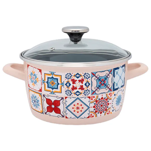 Cratiță Metalac Imperial 6 l Oțel inoxidabil/ Beige photo 1