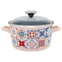 Кастрюля Metalac Imperial 3.5 л Нержавеющая сталь/ Бежевый