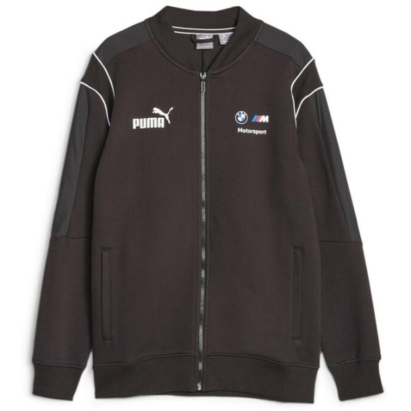 Hanorac pentru bărbați Puma Bmw Mms Mt7 Sweat Jacket Drept/ Black photo 1