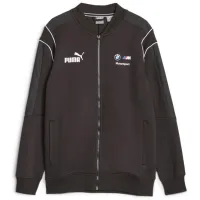 Hanorac pentru bărbați Puma Bmw Mms Mt7 Sweat Jacket Drept/ Black