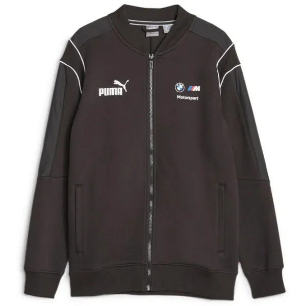 Толстовка для мужчин Puma Bmw Mms Mt7 Sweat Jacket Прямой/ Черный photo 1