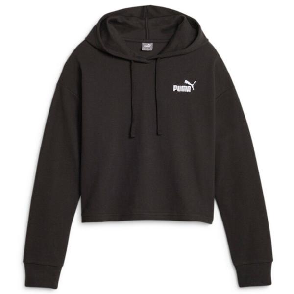 Hanorac pentru femei Puma Ess Elevated Cropped Toamnă - iarnă/ Black photo 1