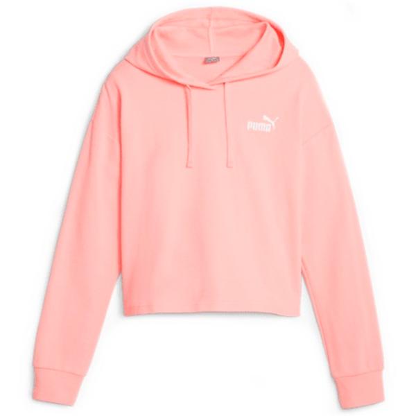 Hanorac pentru femei Puma Ess Elevated Cropped Toamnă - iarnă/ Pink photo 1