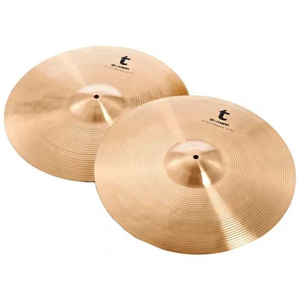 Тарелки для ударных Thomann B20 Marching Cymbals Cinel Fanfara Set 18 Бронза photo 1