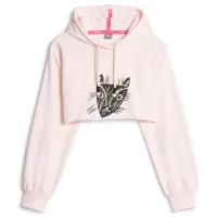Hanorac pentru femei Puma Lemlem Cropped Longsleeve Vară/ Pink