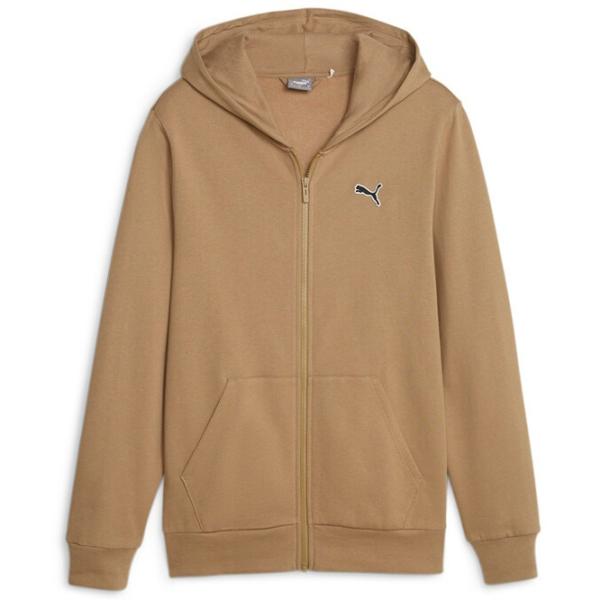Hanorac pentru bărbați Puma Better Essentials Full-Zip Fl Drept/ Beige photo 1