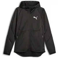 Толстовка для мужчин Puma Evostripe Warm Full-Zip Обтягивающий/ Черный