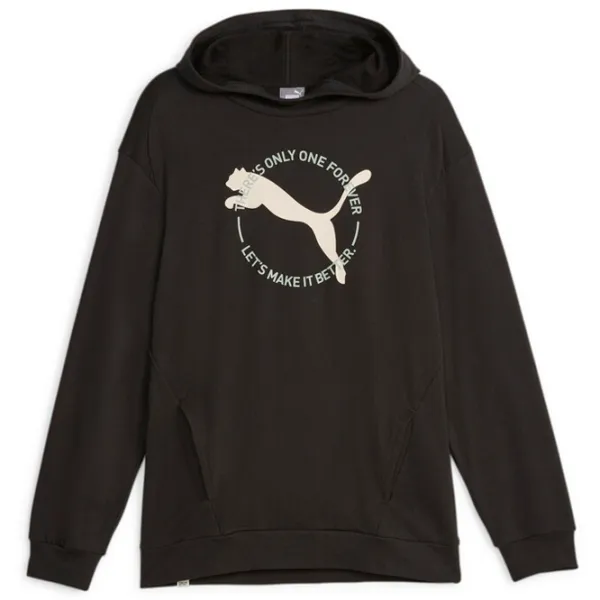 Hanorac pentru bărbați Puma Better Sportswear Tr Drept/ Black photo 1