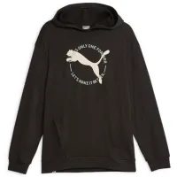 Hanorac pentru bărbați Puma Better Sportswear Tr Drept/ Black
