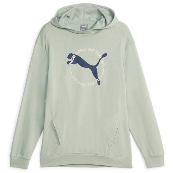 Hanorac pentru bărbați Puma Better Sportswear Tr Drept/ Green photo 1
