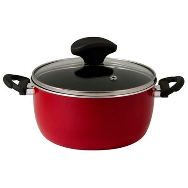 Cratiță Ravelli N10 3.5 l Aluminiu/ Red photo 1