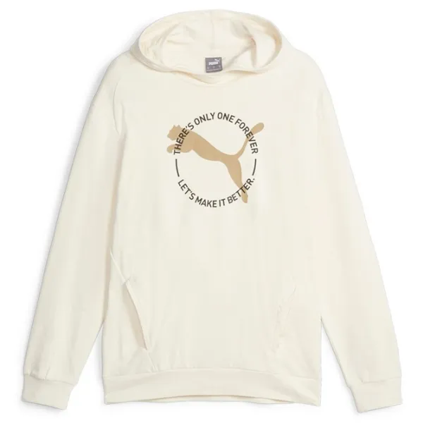 Hanorac pentru bărbați Puma Better Sportswear Tr Drept/ Beige photo 1