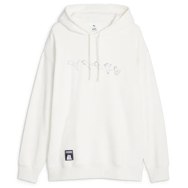 Hanorac pentru bărbați Puma X Ripndip Hoodie Tr Drept/ White photo 1