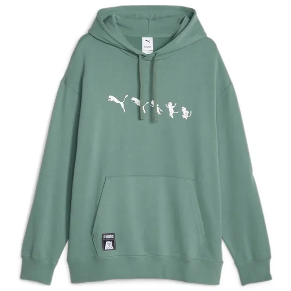 Hanorac pentru bărbați Puma X Ripndip Hoodie Tr Drept/ Green photo 1
