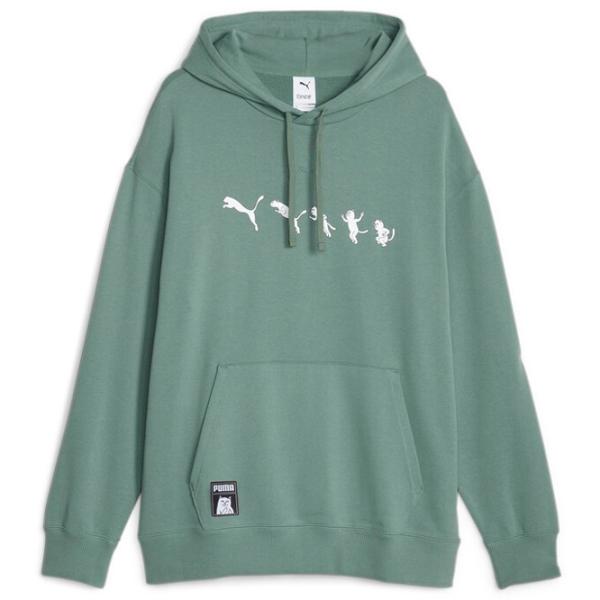 Hanorac pentru bărbați Puma X Ripndip Hoodie Tr Drept/ Green photo 1