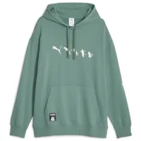 Hanorac pentru bărbați Puma X Ripndip Hoodie Tr Drept/ Green