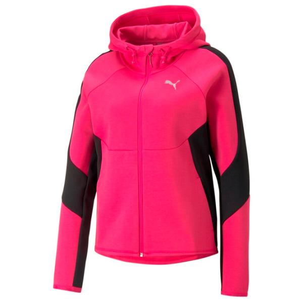 Толстовка для женщин Puma Evostripe Full-Zip Розовый photo 1