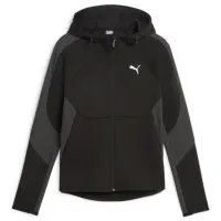 Hanorac pentru femei Puma Evostripe Full-Zip Black