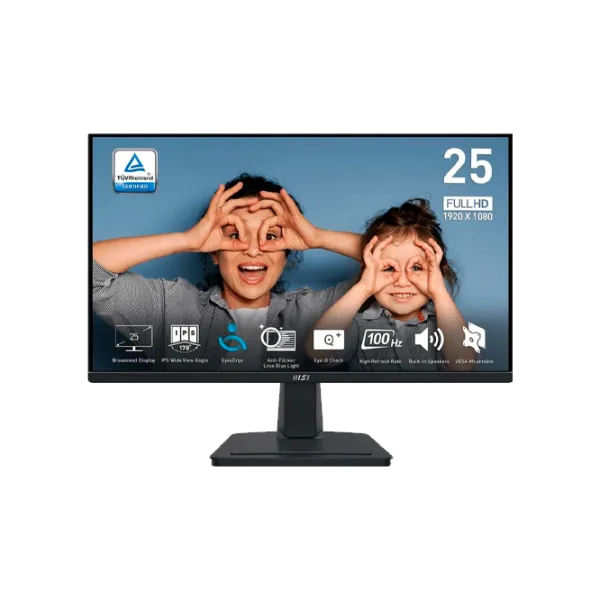 Monitor MSI PRO MP251 24.5" Full HD 100 Hz/ 1 ms/ Black photo 1