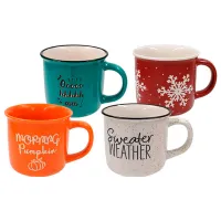 Cană PS 00423 400 ml/ Ceramică/ Multicolor