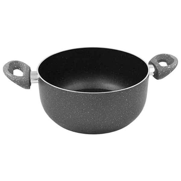 Кастрюля Officina-CucinaItaliana Magnetica Алюминий/ Черный photo 1