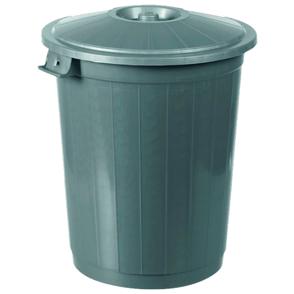 Coș de gunoi Magnus K 007/ R 46 l/ Plastic/ Gray photo 1 Coș de gunoi Magnus K 007/ R 46 l/ Plastic/ Gray photo 1